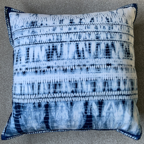 Untitled - Shibori print cushion