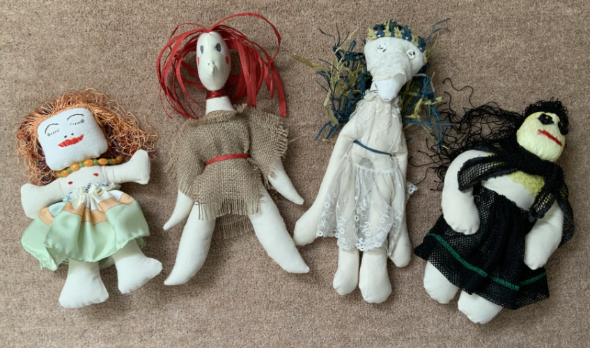 Untitled - Textile dolls